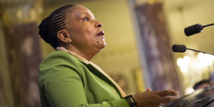 Christiane Taubira à l'Assemblée Nationale / afp