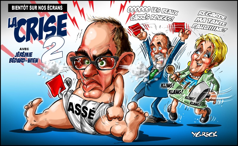 Caricature crise