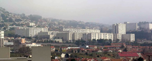 Cité de la Castellane au nord de Marseille