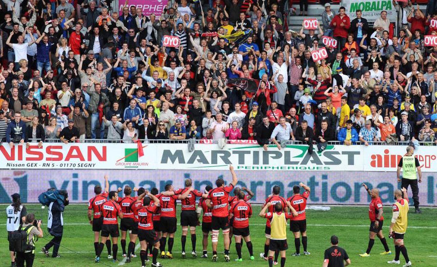 Oyonnax qui s'impose à Clermont, la surprise de ce weekend de Top 14
