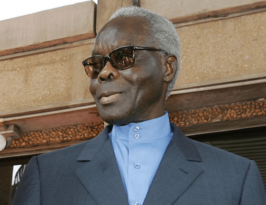 Mathieu Kérékou, ancien dirigeant du Bénin