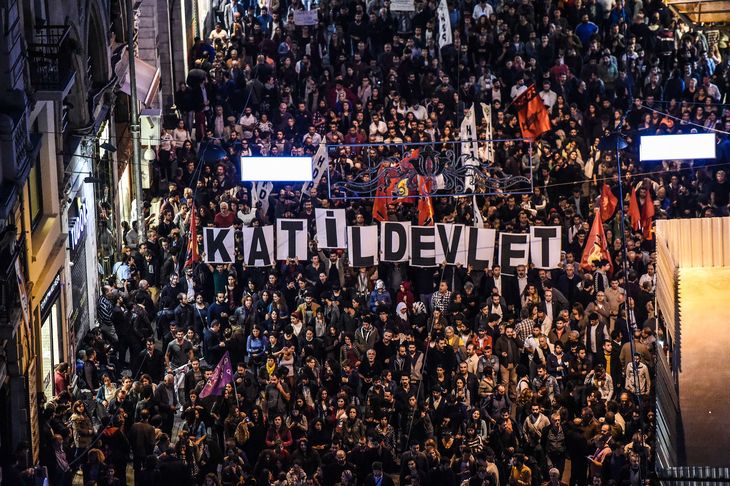 Istanbul manifestation
