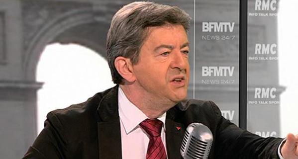 Mélenchon Air France