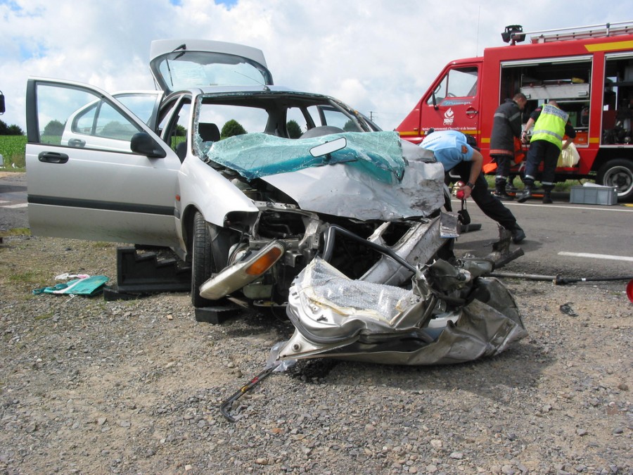 Baisse accidents de la route
