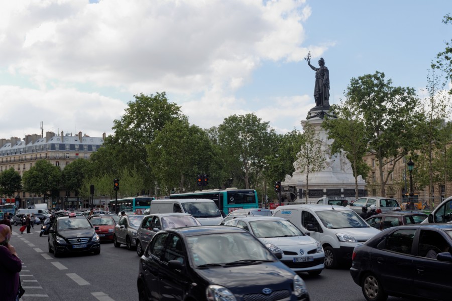 Pollution Paris circulation alternée