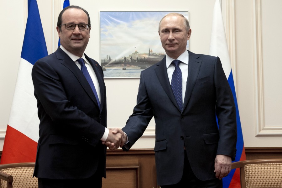 Rencontre Hollande Poutine