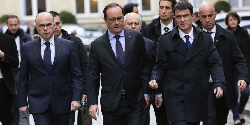 Hollande, Valls, Cazeneuve attentats 13 novembre