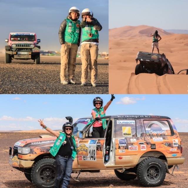 Le shampoing sec Batiste est partenaire officiel du Rallye Aïcha des Gazelles