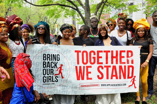 manifestation #BringBackOurGirls