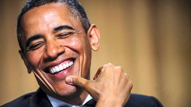 Lors du dîner des corespondants de la maison blanche, Barack Obama en a profité pour se moquer de Donald Trump