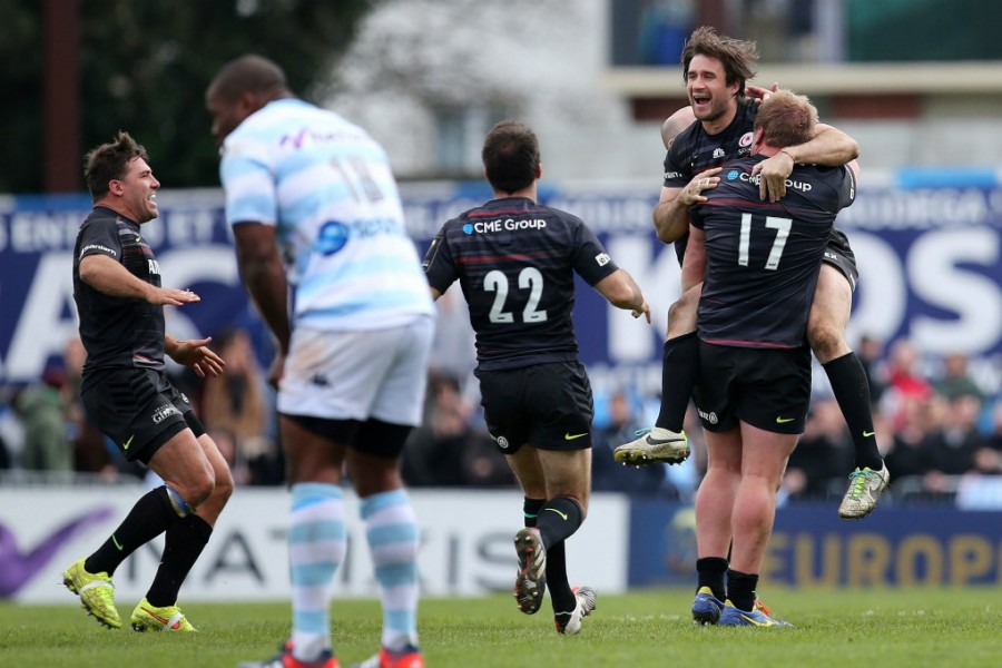 Le Racing métro 92 a perdu la finale de Coupe d'Europe de rugby 2016 face aux Saracens 18-9.