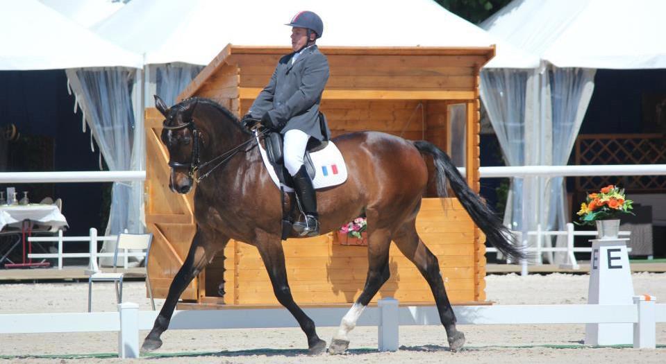 L'équipe de France handisport équestre s'est entraîné trois jours dans la caserne de la garde républicaine en vue des jeux paralympiques (7-18 septembre).