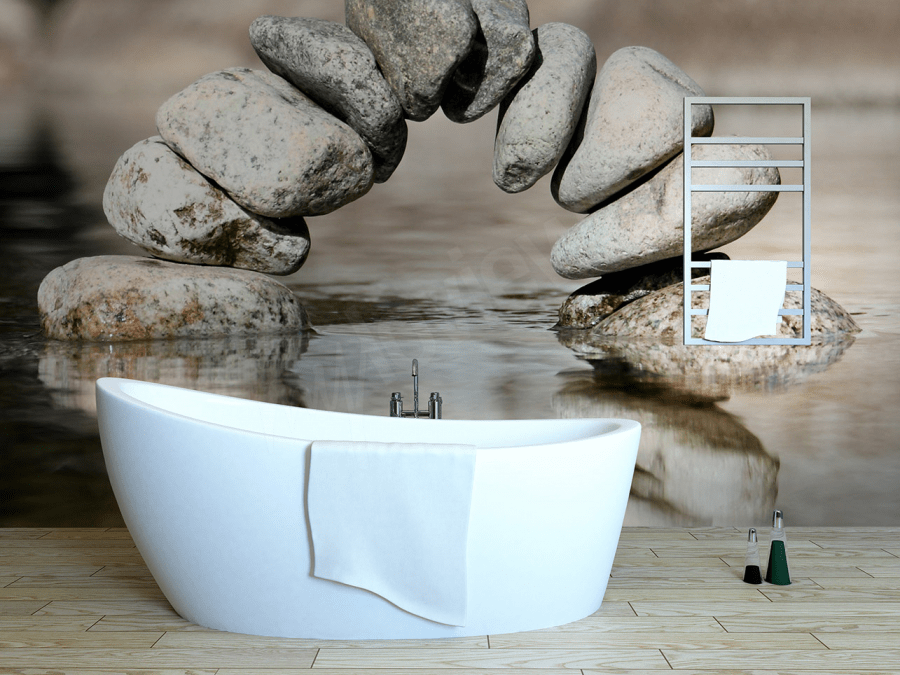 Les papiers peints Myloview pour salles de bain ont la particularité de ne jamais s’abîmer grâce à leur technologie innovante d’impression en latex.