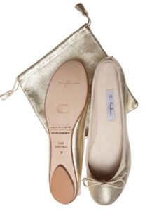 Bagllerina, Intemporelles cuir, Or Gorgeous, hyyyper confortables 169€