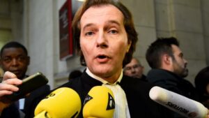 L'avocat de Teodorin Obiang, Mr Emmanuel Marsigny - BERTRAND GUAY / AFP