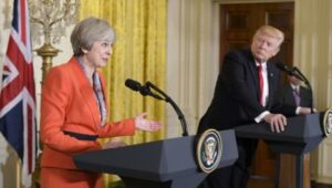 Theresa May en visite à Washington - DR