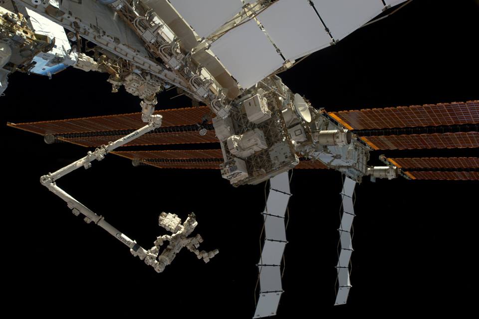 La Station Spatiale Internationale. Elle a été lancée en 1998 par la NASA.