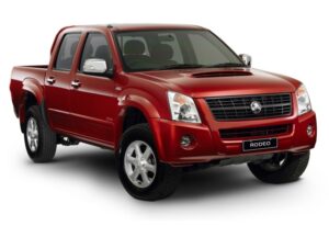 L'homme était au volant d'une Holden Rodeo, un pick-up de 1690 kg à vide (© DR)
