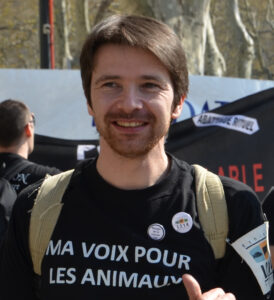 Sébastien Arsac a co-fondé L214 en 2008 (© Neoplanète)