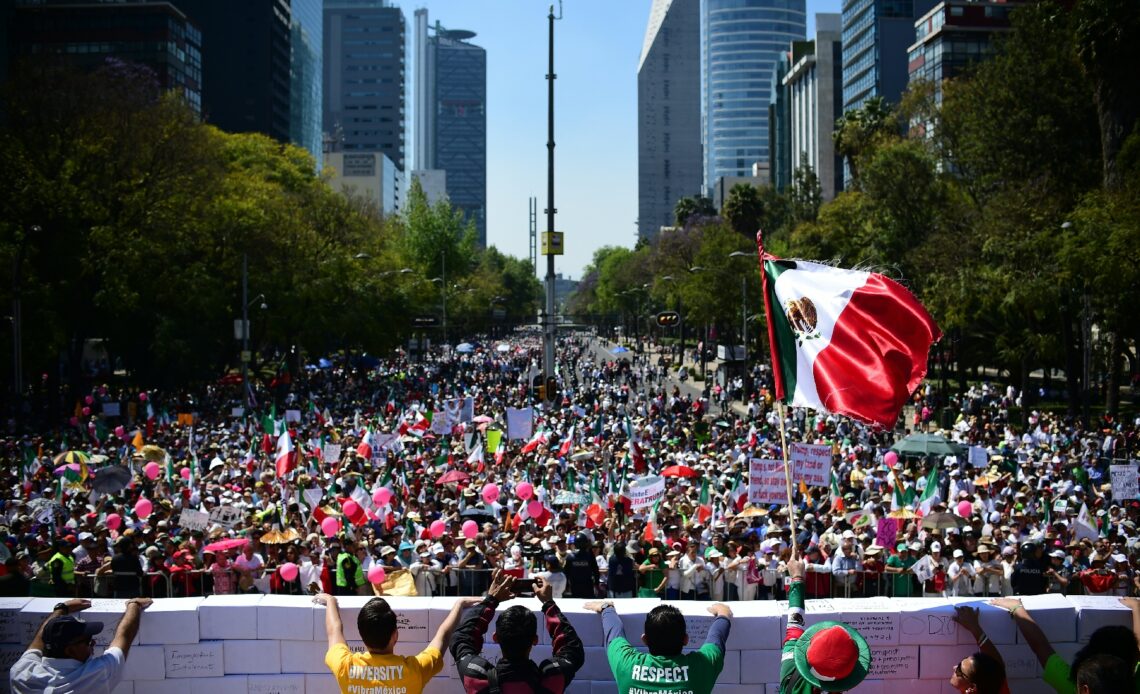 Un mur pour protesté contre Trump