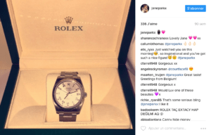 Photos publiées sur le compte Instagram de la jeune anglaise.