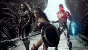 Aquaman, Wonder Woman et Cyborg (© Warner Bros)