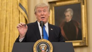 Trump n'a cessé de montrer son hostilité vis-à-vis de l'Iran depuis son investiture le 20 janvier dernier (© DR)