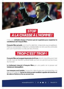 Nouveaux tracts de François Fillon
