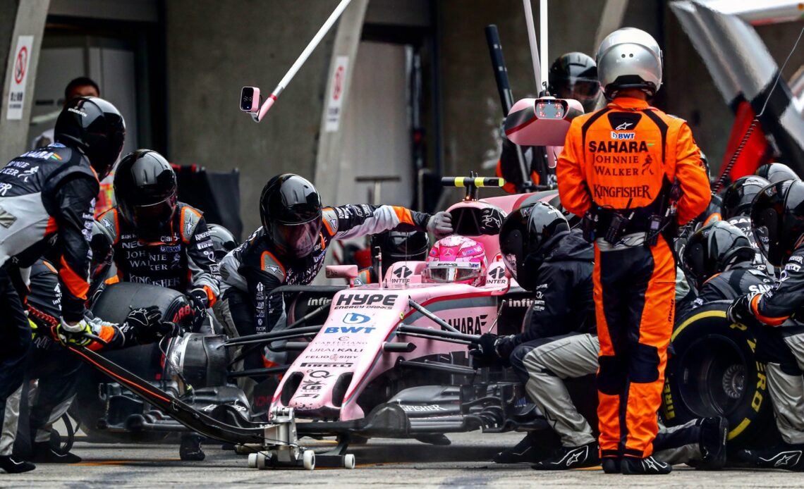 Ocon F1 Chine