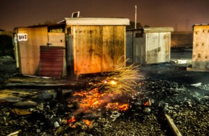 Incendie camp de migrants Grande-Synthe