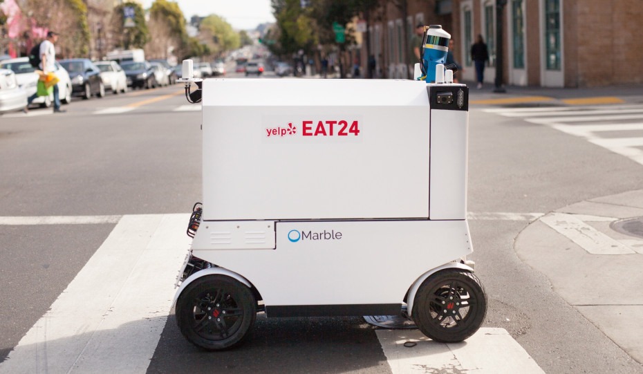 Des robots livreurs de repas