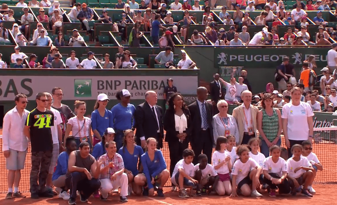 "Les Enfants de Roland-Garros" : une belle journée qui s'achève