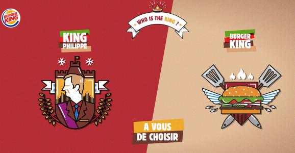 La nouvelle publicité de Burger King irrite le roi de Belgique
