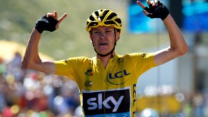 Christopher Froome renversé par un automobiliste