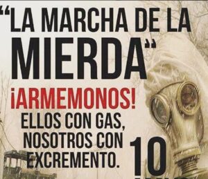 Vénézuela : la bombe à la matière fécale, nouvelle arme des opposants Maduro dans les manifestations