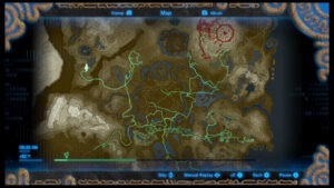 Legend of Zelda: Breath of the Wild / Carte