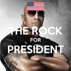 "The Rock" à la Maison Blanche ? "Je pense que c'est une vraie possibilité"