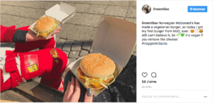 McDonald's lance son premier burger veggie : Le Veggie McSpice