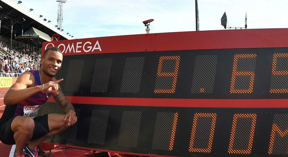Une performance au 100 mètres non homologuée... à cause du vent