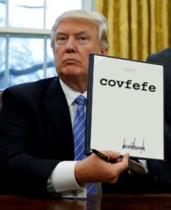 Covfefe Act, projet de loi visant à rendre Trump responsable de ses tweets