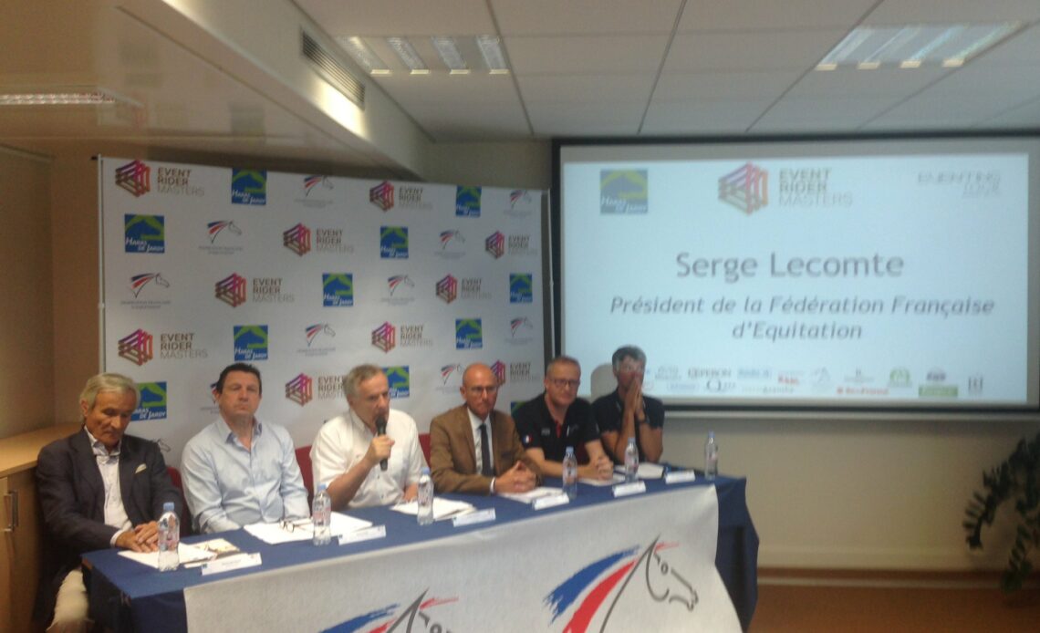 Conférence de presse de l'Event Rider Masters