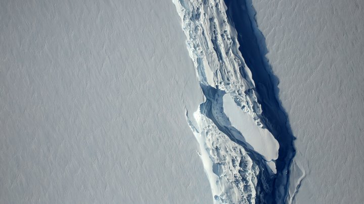 Glacier Antarctique