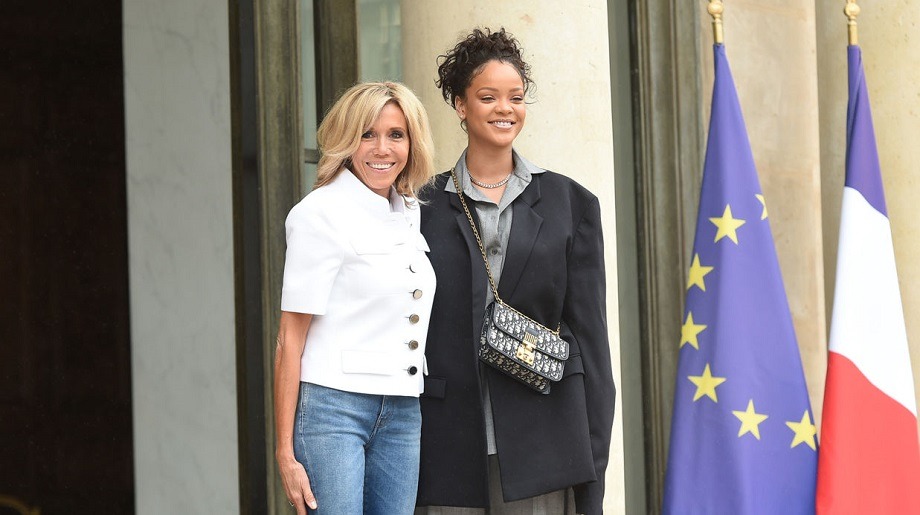 Macron Rihanna