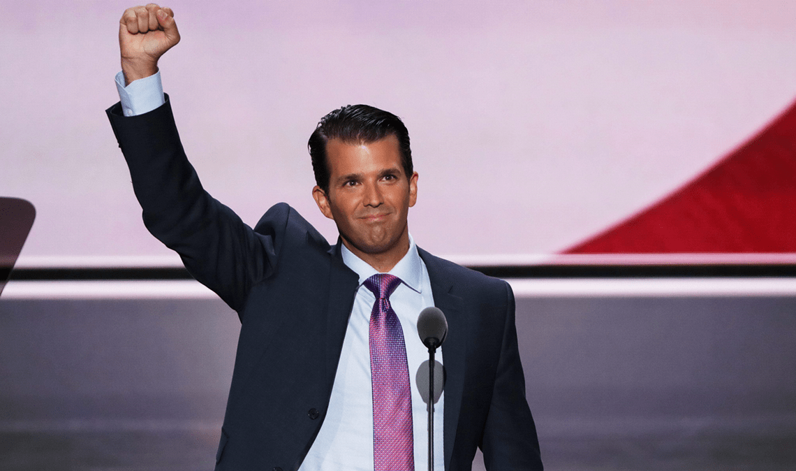 Donald Trump junior convention républicaine