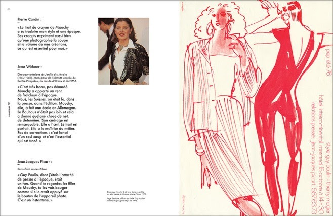 Citations sur Mouchy de Pierre Cardin, Jean Widmer et Jean-Jacques Picart