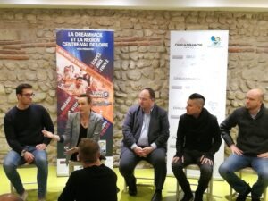 Annonce du DreamHack Campus en présence d'Axelle Lemaire, ancienne ministre chargée du numérique.