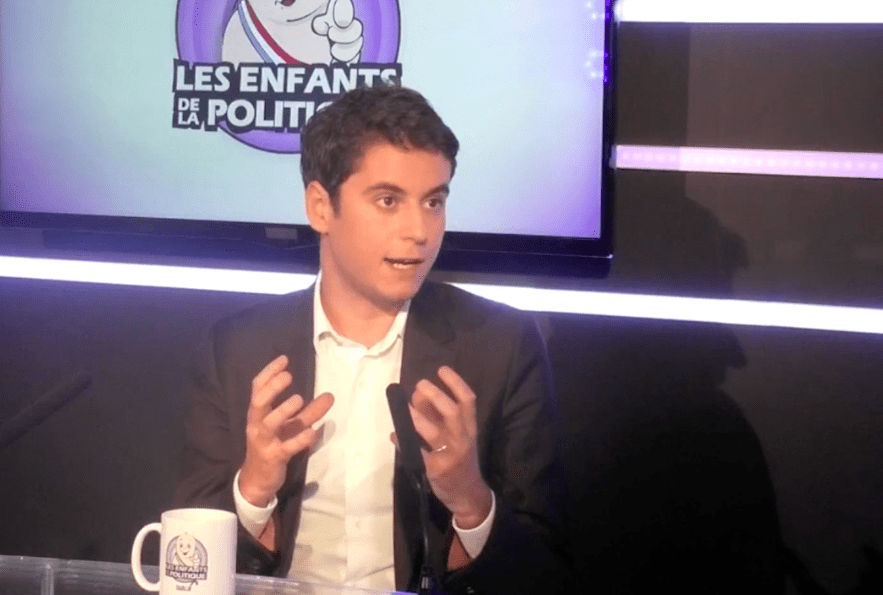 Gabriel Attal dans #LE2LP sur VL