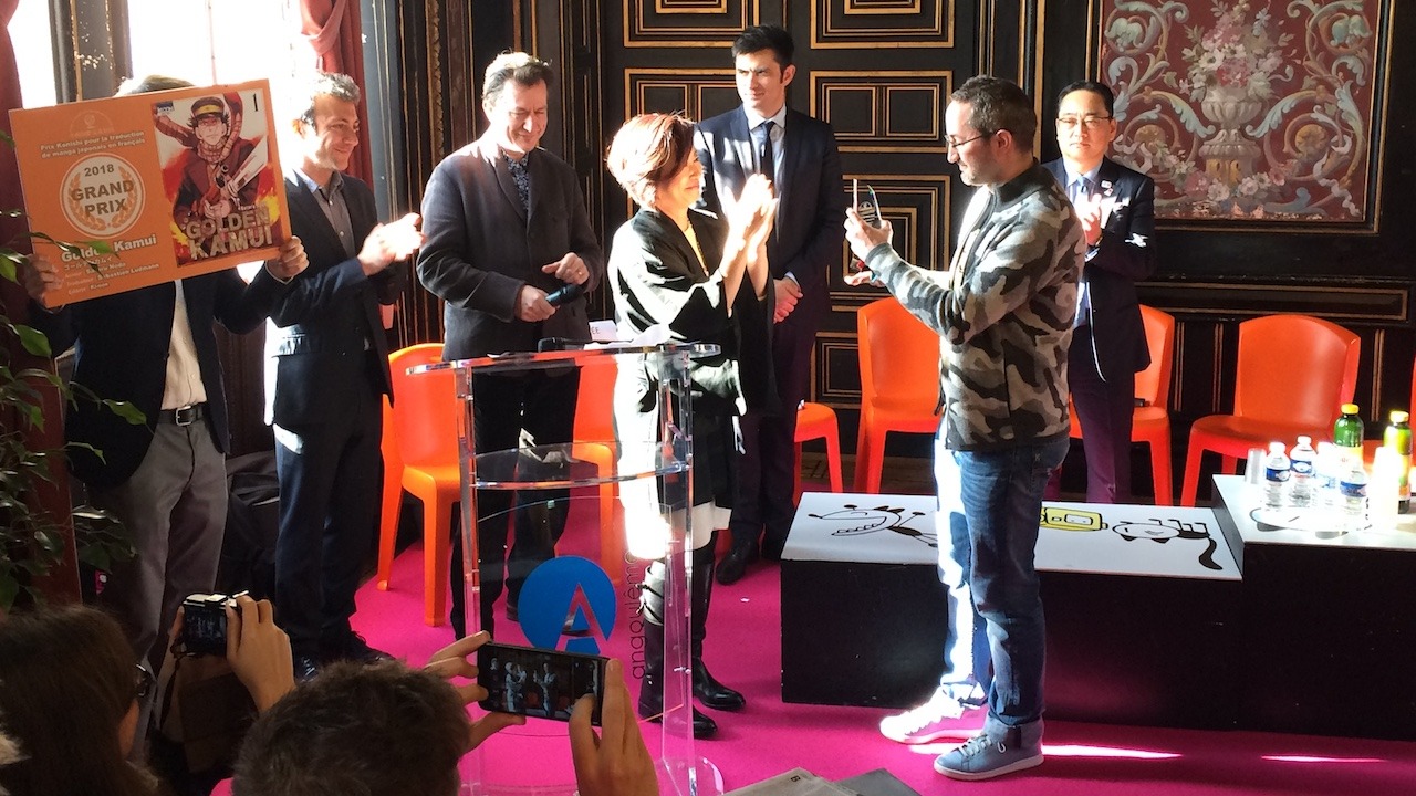 Angoulême : prix Konishi remis à Sébastien Ludmann