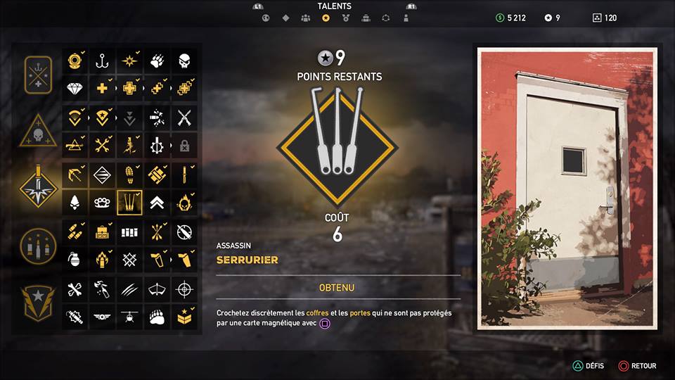 Abre Compétence Far Cry 5