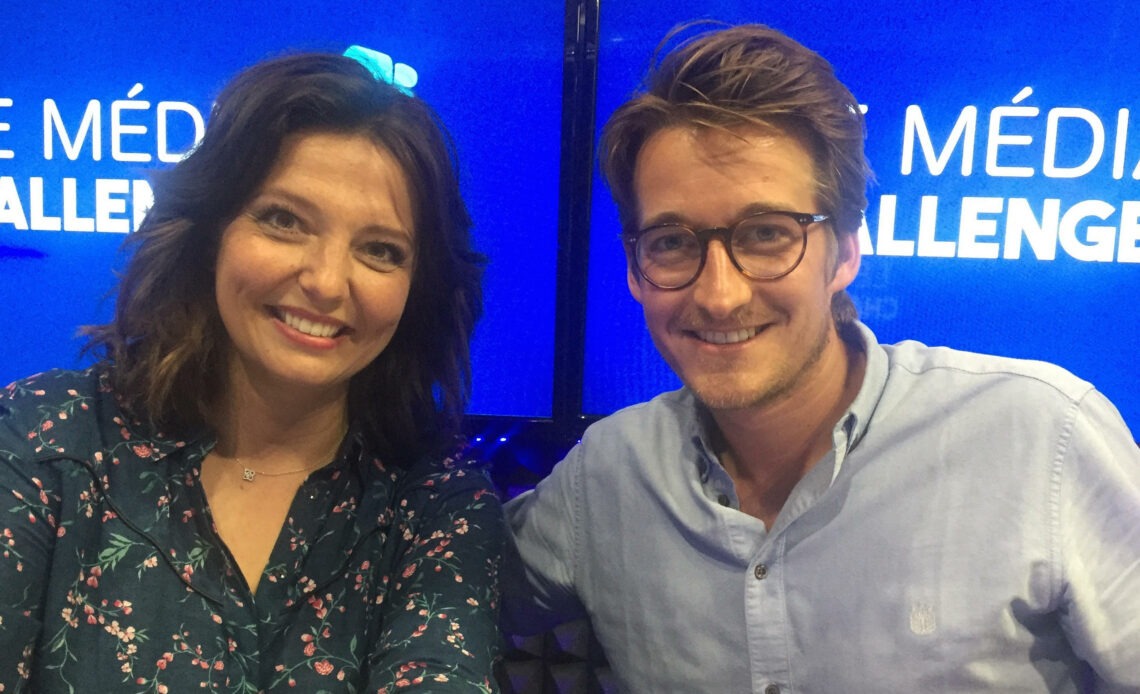 Carinne Teyssandier et Jérémy Charbonnel